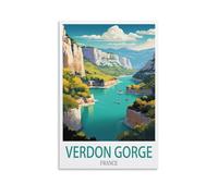 Puzzle de 1000 pièces pour Adultes, Gorges du Verdon, France, Puzzle en Papier, œuvre d'art, Jouet éducatif et intellectuel, Cadeau, 52 x 38 cm