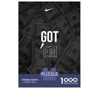 Puzzle De 1000 Pièces pour Adultes Got Em Money Puzzle Adulte, Jeu De Réflexion, Défi Difficile À Terminer 52x38cm/1000pcs