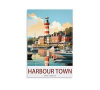 Puzzle de 1000 pièces pour Adultes Harbour Town, Caroline du Nord, Puzzles de Phare pour Adultes 1000 pièces, Puzzle Classique Adolescents garçons Filles Puzzles 38x26 cm