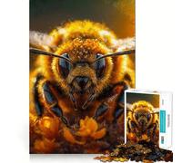 Puzzle de 1000 pièces pour Adultes « Harmonie bourdonnante » Décoration soignée Jeu d'exercice Mental Temps de détente et de Divertissement pour Noël (50x75cm)