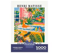 Puzzle De 1000 Pièces pour Adultes Henri Matisse Exhibition Puzzles pour Adolescents, Passe-Temps Idéal pour Les Vacances À La Maison, Jeu Éducatif Et Stimulant À Compléter en Famille 70x50cm/1000pcs