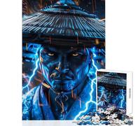 Puzzle de 1000 pièces pour Adultes « Héros de l'esprit de la Tempête » Décoration intérieure Jouet et Cadeau pour Femmes et Hommes Jeu Impossible avec Poster et fiche de Questions Assortis 50x75cm