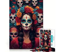 Puzzle de 1000 pièces pour Adultes,Hommage aux disparus,découpe précise,Jeu créatif et Relaxant,Cadeau apaisant pour Noël (38x26cm)