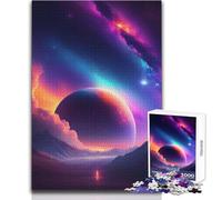 Puzzle de 1000 pièces pour Adultes « Horizon Cosmique », Un Jeu Stimulant et Difficile, idéal comme Cadeau Dimensions : 38x52cm
