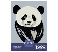Puzzle De 1000 Pièces pour Adultes - Idée Cadeau Cute Panda Puzzle pour Adultes - Jeu Pratique, Analyse Et Logique - Défi À Relever 52x38cm/1000pcs