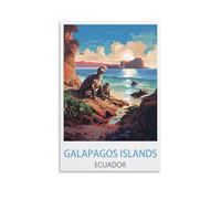 Puzzle de 1000 pièces pour Adultes, îles Galapagos, Équateur. Puzzle de 70 x 50 cm, pièces minuscules, défi Stimulant. Idée Cadeau pour Noël ou Un Anniversaire.