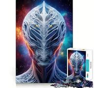 Puzzle de 1000 pièces pour Adultes Illustration du Sentinelle Céleste Jeu de précision et d'adresse mentale Amusant et Relaxant Cadeau Artistique de Noël (50x75cm)
