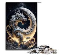 Puzzle de 1000 pièces pour Adultes inspiré du Jeu Brave Dragon Un pour Toute la Famille 75x50cm