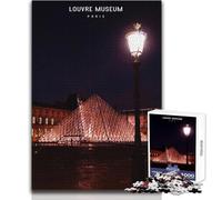 Puzzle de 1000 pièces pour Adultes, inspiré du musée du Louvre Idéal pour des soirées Jeux et Divertissement en Famille Un Cadeau Original et Amusant ! Dimensions 38x52cm