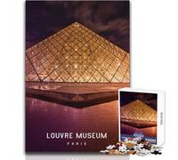 Puzzle de 1000 pièces pour Adultes, inspiré du musée du Louvre, Un Jeu Stimulant et Une décoration Murale idéale Dimensions 38x26cm