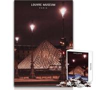 Puzzle de 1000 pièces pour Adultes, inspiré du musée du Louvre, Un Jeu Stimulant et Une décoration Murale idéale Dimensions 50x75cm
