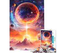 Puzzle de 1000 pièces pour Adultes Jeu de Magie Spatiale Jeu intellectuel Casse-tête Analyse et logique Cadeau et Jouet idéal (Dimensions 38x52cm)