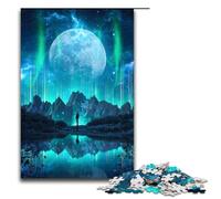 Puzzle de 1000 pièces pour Adultes Jeu de Puzzle Central Jeu éducatif à Faire soi même 75 x 50 cm