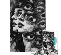 Puzzle de 1000 pièces pour Adultes Jeu de réflexion « Qui suis-Je ? Décoration intérieure Cadeau d'anniversaire (38x26cm)