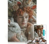 Puzzle de 1000 pièces pour Adultes Jeu enchanteur et féérique Impossible à réaliser décompressant et Stimulant intellectuellement idéal pour la décoration de Bureau 50x75cm