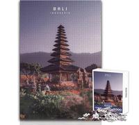 Puzzle de 1000 pièces pour Adultes,Jeu intellectuel de Bali, pour Toute la Famille,Format 50x75cm