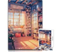 Puzzle de 1000 pièces pour Adultes, Jeu intellectuel et Divertissement pour l'après-midi, pour Une Femme ou Un Anniversaire Dimensions : 38x52cm