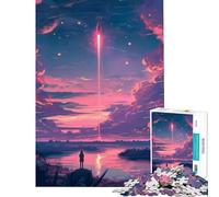 Puzzle de 1000 pièces pour Adultes Jouet fusée Spatiale Jeu intellectuel Casse-tête Analyse et logique Cadeau pour Femmes et Hommes (Taille 75x50cm)