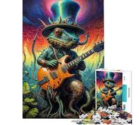 Puzzle de 1000 pièces pour Adultes Jurassic Jam Sessions Jeu de Puzzle Manuel Course de Vitesse idéal comme Cadeau pour Toute la Famille (Taille 38x26cm)