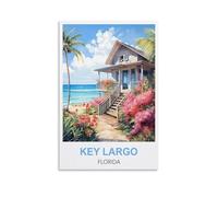 Puzzle de 1000 pièces pour Adultes - Key Largo, Floride - Puzzle Classique pour Enfants - Puzzle Stimulant et Difficile pour Adultes et Adolescents - 38 x 26 cm
