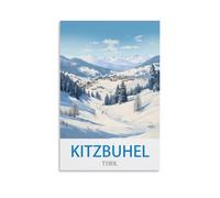Puzzle de 1000 pièces pour Adultes, Kitzbühel Tyrol pour Enfants et Adultes, Jeu de Puzzle Amusant à Assembler soi-même, 38 x 26 cm