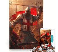 Puzzle de 1000 pièces pour Adultes La Bataille des Croisades, Jeu de réflexion, Niveau Difficile, pour renforcer Les Liens Amoureux 38x26cm