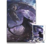 Puzzle de 1000 pièces pour Adultes - La Faucheuse démoniaque - Casse-tête - Jeu Familial - Anti-Stress - Cadeau d'anniversaire - Dimensions:38x52cm