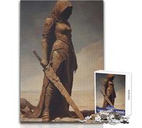 Puzzle de 1000 pièces pour Adultes La Lame de l'Oubli:Un Moment de détente et de Plaisir Découpe de précision Dimensions:38x26cm