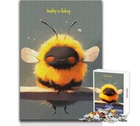 Puzzle de 1000 pièces pour Adultes La réalité s'estompe - Un Jeu de précision pour se détendre et Profiter de Son Temps Libre Dimensions 50x75cm