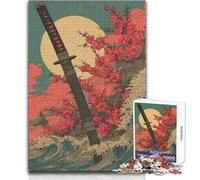 Puzzle de 1000 pièces pour Adultes « La Tempête du Guerrier », Casse-tête, Jeu Familial, Passe-Temps idéal, Cadeau Parfait Dimensions : 38x26 cm