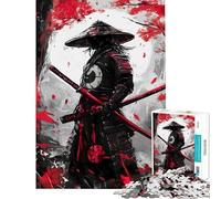 Puzzle de 1000 pièces pour Adultes La Vengeance des samouraïs Un défi à relever pour Passer Le Temps à la Maison Jouet Anti-Stress adapté aux Personnes de 14 Ans et Plus (50x75cm)