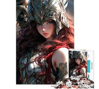 Puzzle de 1000 pièces pour Adultes L'Ange Gardien de la Guerre Défi éducatif Course de Vitesse Manuelle Jeu de réflexion À partir de 14 Ans (38x52cm)