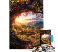 Puzzle de 1000 pièces pour Adultes l'appel du château Jeu de réflexion Stimulant Course de Vitesse Cadeau d'anniversaire Original (50x75cm)
