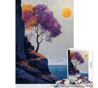 Puzzle de 1000 pièces pour Adultes l'arbre de la Solitude Jeu Impossible Course de Vitesse Manuelle Jouet Anti-Stress Cadeau Unique pour Un Anniversaire ou Noël (50x75cm)