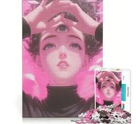 Puzzle de 1000 pièces pour Adultes Le Chagrin du Troisième Œil Jeu de réflexion Niveau de difficulté élevé pour renforcer Les Liens Amoureux 38x26cm