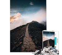 Puzzle de 1000 pièces pour Adultes « Le Chemin du Paradis Jeu éducatif Jouet intellectuel Cadeau d'anniversaire défi Difficile (Dimensions 38x52cm)