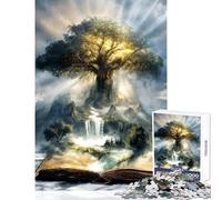 Puzzle de 1000 pièces pour Adultes Le Codex de la Création Jeu de décoration Murale,Cadeau d'anniversaire ou Autre Jeu Pratique avec des pièces de Formes aléatoires Parfaitement emboîtables 38x52cm