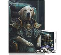 Puzzle de 1000 pièces pour Adultes - Le Conseil des Chiens - Calme et Plaisir garantis - Découpe de précision avancée - Dimensions:50x75cm