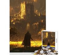 Puzzle de 1000 pièces pour Adultes Le Destin des Chevaliers Jeu éducatif Idée Cadeau et Jouet Jeu Familial Entraîne Ton Cerveau et ta dextérité Dimensions 50x75cm