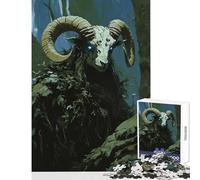 Puzzle de 1000 pièces pour Adultes-Le Gardien Creux-Jouet éducatif-Cadeau d'anniversaire-Jeu Amusant-Renforce l'amour Entre Les Couples (Dimensions 38x52cm)