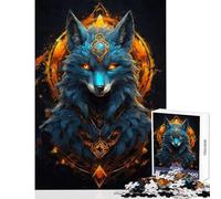 Puzzle de 1000 pièces pour Adultes Le Gardien des Runes Jeu éducatif Cadeau et Jouet idéal pour Toute la Famille (38x52cm)