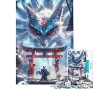 Puzzle de 1000 pièces pour Adultes Le Gardien du Sanctuaire Défi cérébral et intellectuel Jeu addictif Décoration Murale (Dimensions 75x50cm)