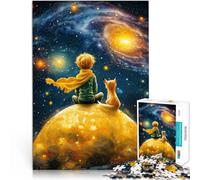 Puzzle de 1000 pièces pour Adultes Le Petit Prince et Le Renard Jouet éducatif d'apprentissage Jeu de défi Unique 75x50cm