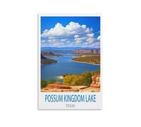 Puzzle de 1000 pièces pour Adultes - Le Royaume des Possums, Lac Texas - Puzzle en Papier de 1000 pièces - Jeu éducatif pour Adultes et Enfants - Jeu de détente Familial - 38 x 26 cm