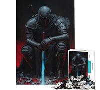 Puzzle de 1000 pièces pour Adultes Le Serment de Feu Activités Amusantes à la Maison Niveau de difficulté Difficile Très Difficile Impossible Convient aux 14 Ans et Plus (50x75cm)