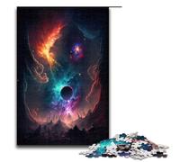 Puzzle de 1000 pièces pour Adultes L'effondrement des planètes Jeu de société Familial Décoration et Cadeau Uniques 75x50cm