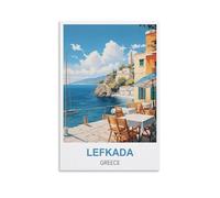 Puzzle de 1000 pièces pour Adultes, Lefkada Grèce, Un Puzzle Classique Stimulant pour Les méninges, Un Jeu Difficile et captivant de 38 x 26 cm.