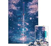 Puzzle de 1000 pièces pour Adultes « L'Épée du Printemps Sacré Jeu Familial captivant pour cultiver la Patience Cadeau pour Femmes et Hommes améliore la mémoire (Dimensions 38x52cm)