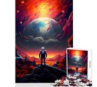 Puzzle de 1000 pièces pour Adultes Les astronautes veulent rentrer chez eux Décoration, Jouet, Cadeau d'anniversaire, Jeu Pratique pour Jouer en Famille Dimensions 38x26 cm
