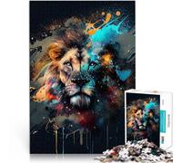 Puzzle de 1000 pièces pour Adultes Les futurs Lions Jeu Familial Anti-Stress Défi Difficile Interaction Parent-Enfant 50x70cm